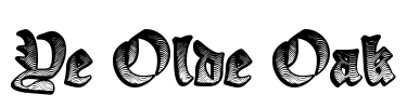 Ye Olde Oak Font Image