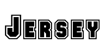 Jersey Font Image