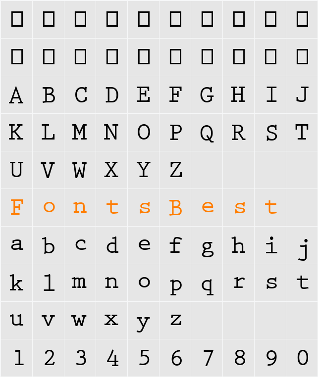 PrestigeEliM Character Map