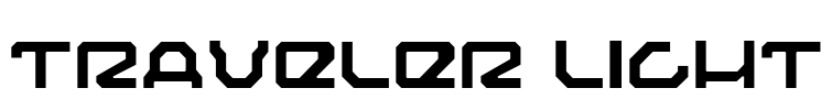 Traveler Light Font Image