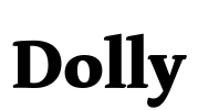 Dolly Font Image