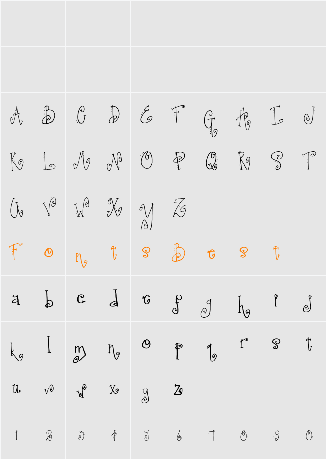 SA_Fussy Character Map
