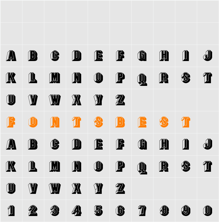 SavannahfatsPlain-Normal Character Map