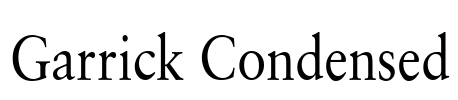 Garrick Condensed
