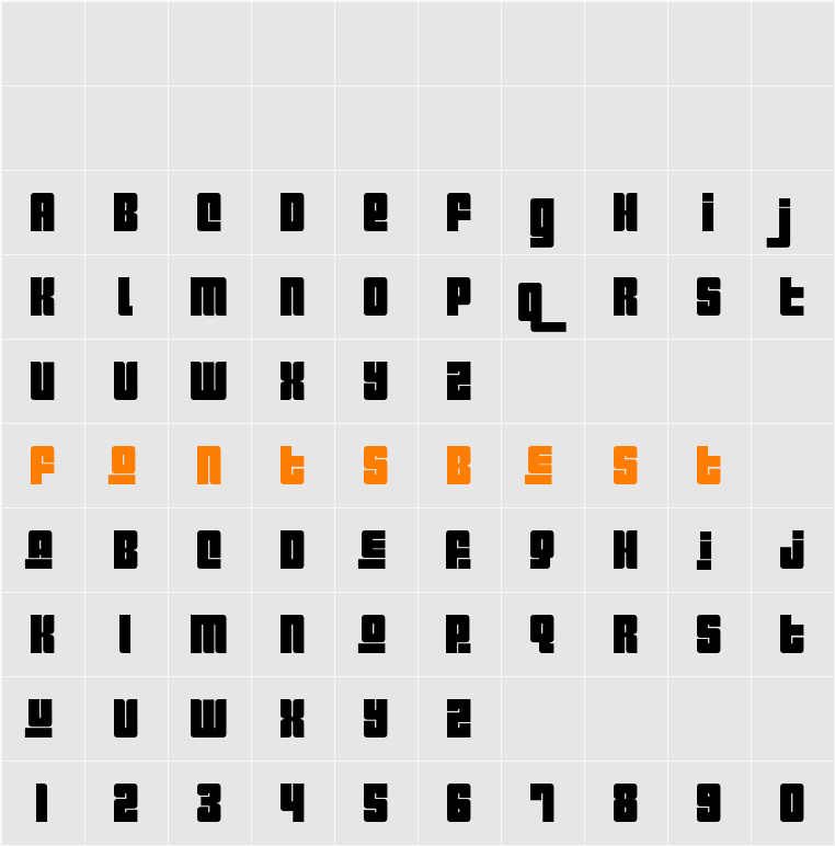 Pincoyablack Character Map