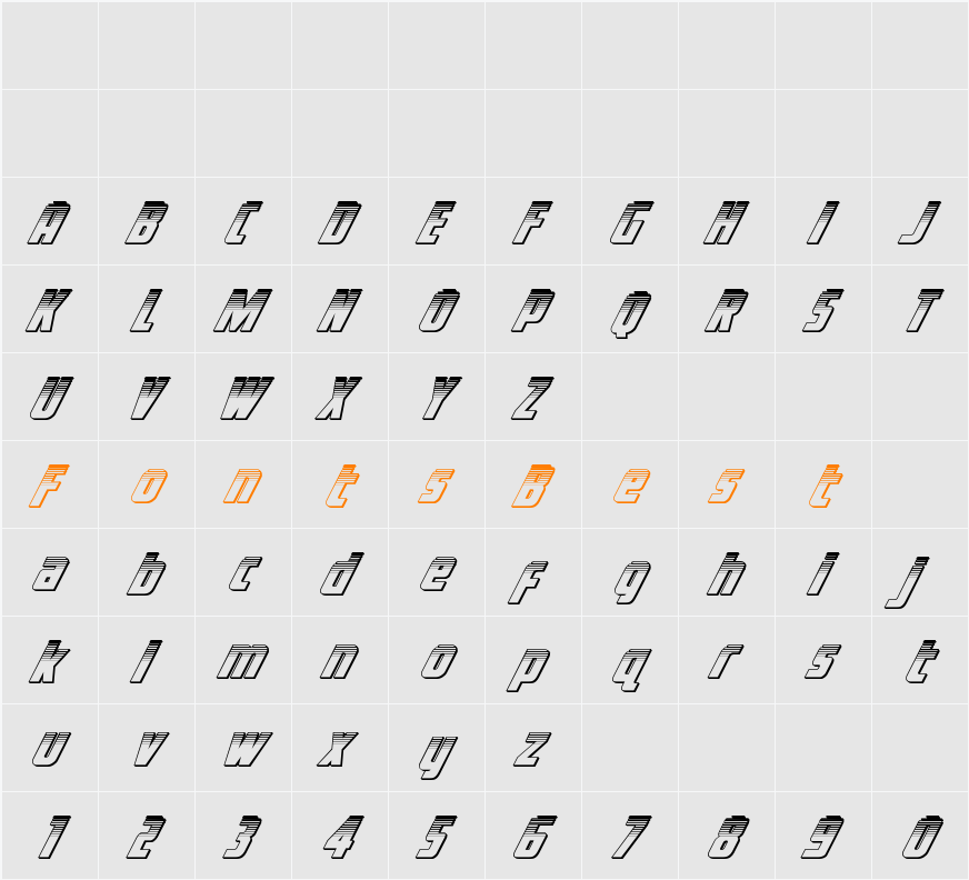 Voyage Fantastique Platinum Character Map