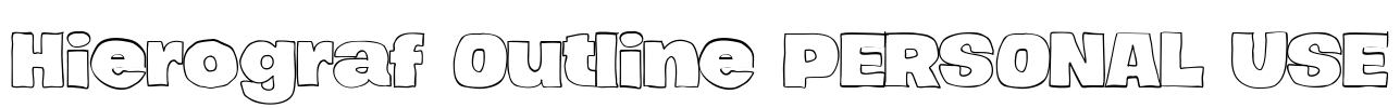 Hierograf Outline PERSONAL USE
