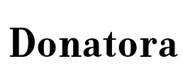 Donatora Font Image