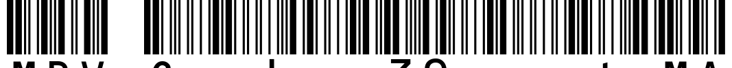 MRV Code39extMA Font Image