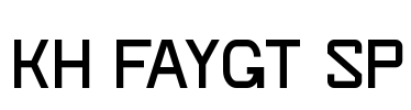 KH Faygt SP Font Image