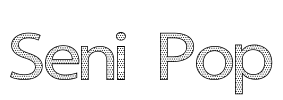 Seni Pop Font Image