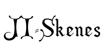 JI-Skenes Font Image