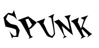 Spunk Font Image
