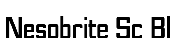 Nesobrite Sc Bl Font Image