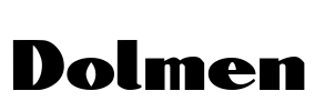 Dolmen Font Image