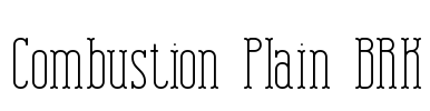Combustion Plain BRK
