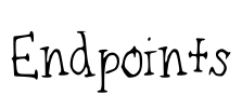Endpoints Font Image
