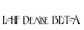 LHF Denise BETA Font Image