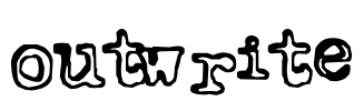 Outwrite Font Image