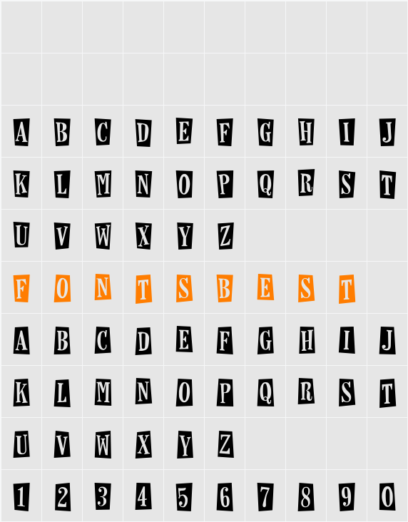 Horseshoes and Lemonade Character Map