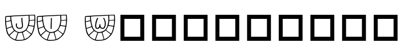 JI Watermelon Font Image
