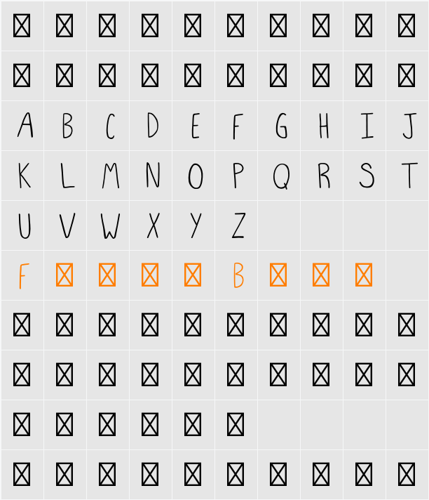YETI + THE VAMP Character Map