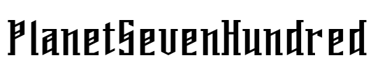 PlanetSevenHundred