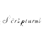 Scriptural Font Image
