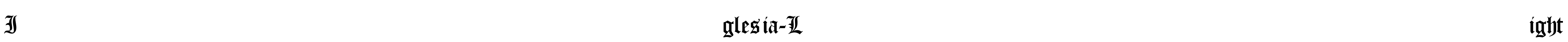 Iglesia-Light Font Image
