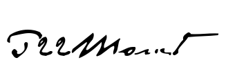 P22Monet Font Image