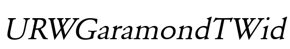 URWGaramondTWid