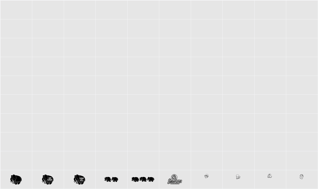 PinkCandyPopcornBats Character Map