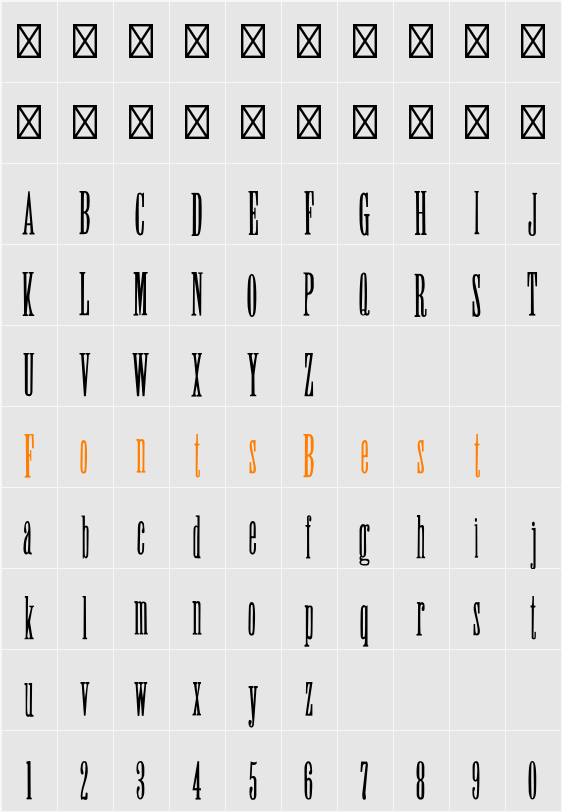 Sky High Character Map