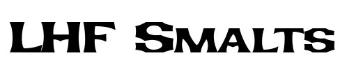 LHF Smalts Font Image
