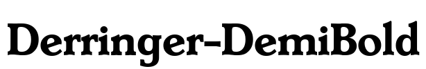 Derringer-DemiBold