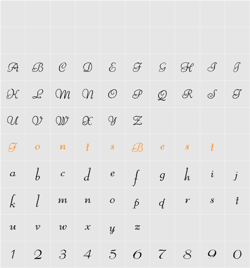Reliant Trash Character Map