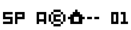 SP Abit 01 Font Image