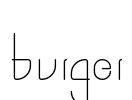 burger Font Image
