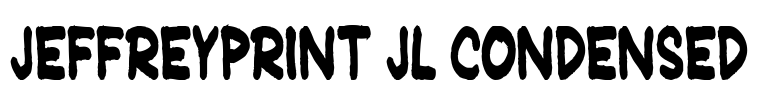 JeffreyPrint JL Condensed