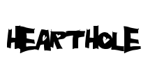 HeartHole Font Image