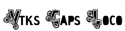 Vtks Caps Loco Font Image