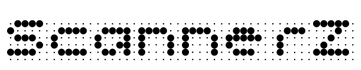 ScannerZ Font Image