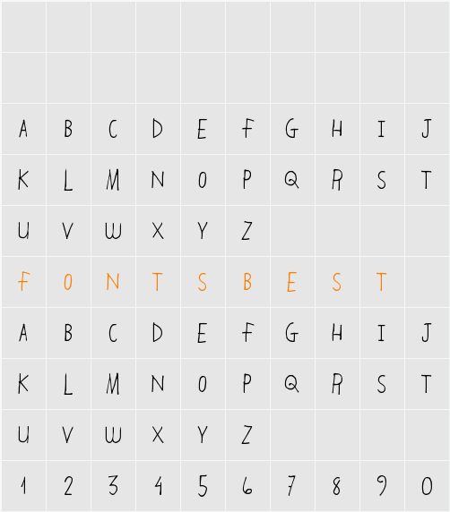 HandingOver Character Map