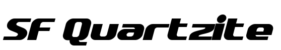 SF Quartzite Font Image