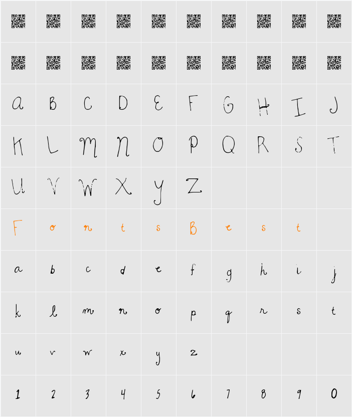 MagicBeauty Character Map