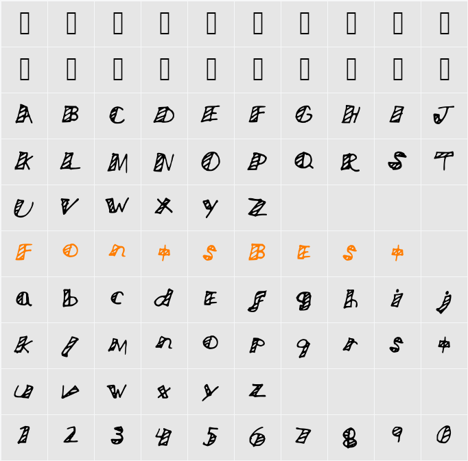 NicetoMeetYou Character Map