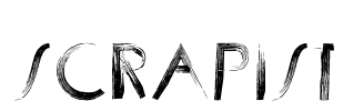 SCRAPIST Font Image