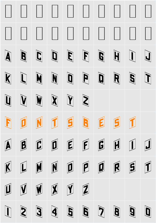 Love Gun 1 Character Map