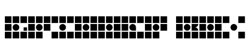 Gridder Box Font Image
