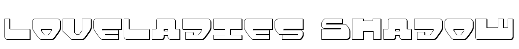 Loveladies Shadow Font Image